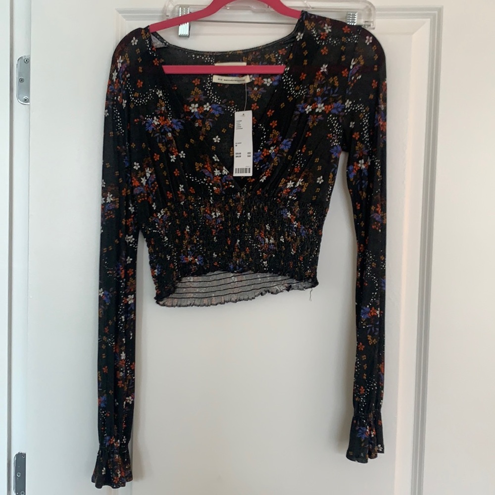 Urban Outfitters long sleeve crop top